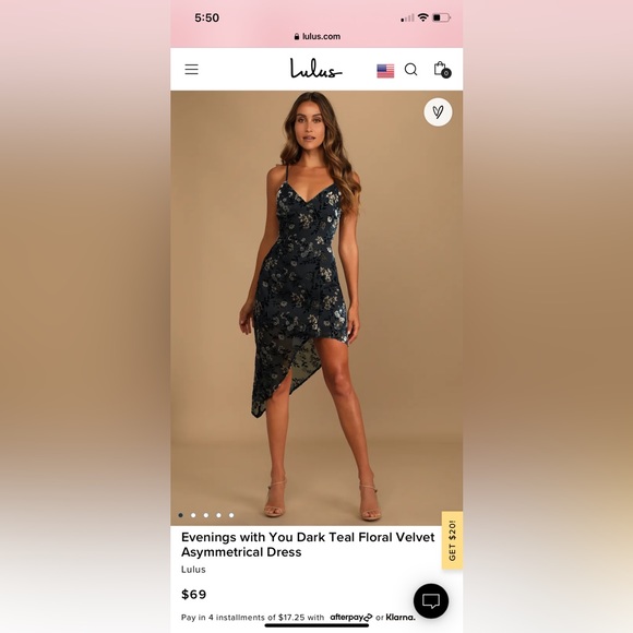 Lulus Dress- Never Worn, Tags Still Attached - Picture 5 of 5